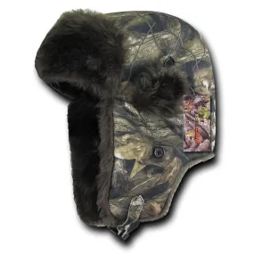 1 Dozen Cotton Camo Hybricam Aviator Hunting Fishing Caps Hats Wholesale Bulk