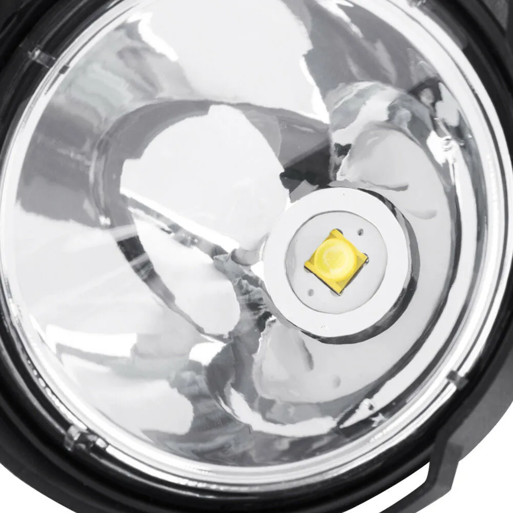 25W Handheld Spot Light Rechargeable LED Spotlight Hunting Shooting 12V