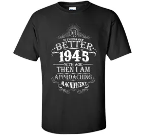 71th Years Old 1945 Vintage Awesome T-Shirt Gift Birthday