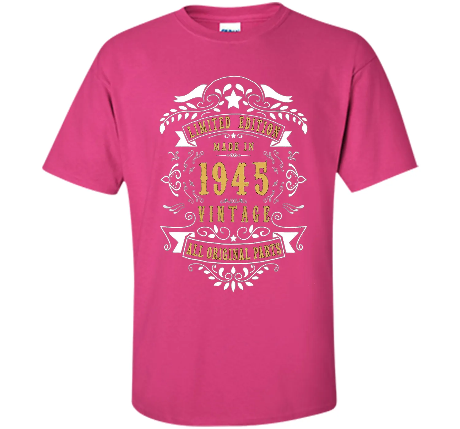 72 years old Made Birth in 1945 72nd birthday Gift T-Shirt