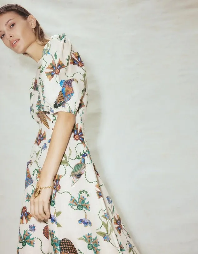 Alemais Birdie Midi Dress