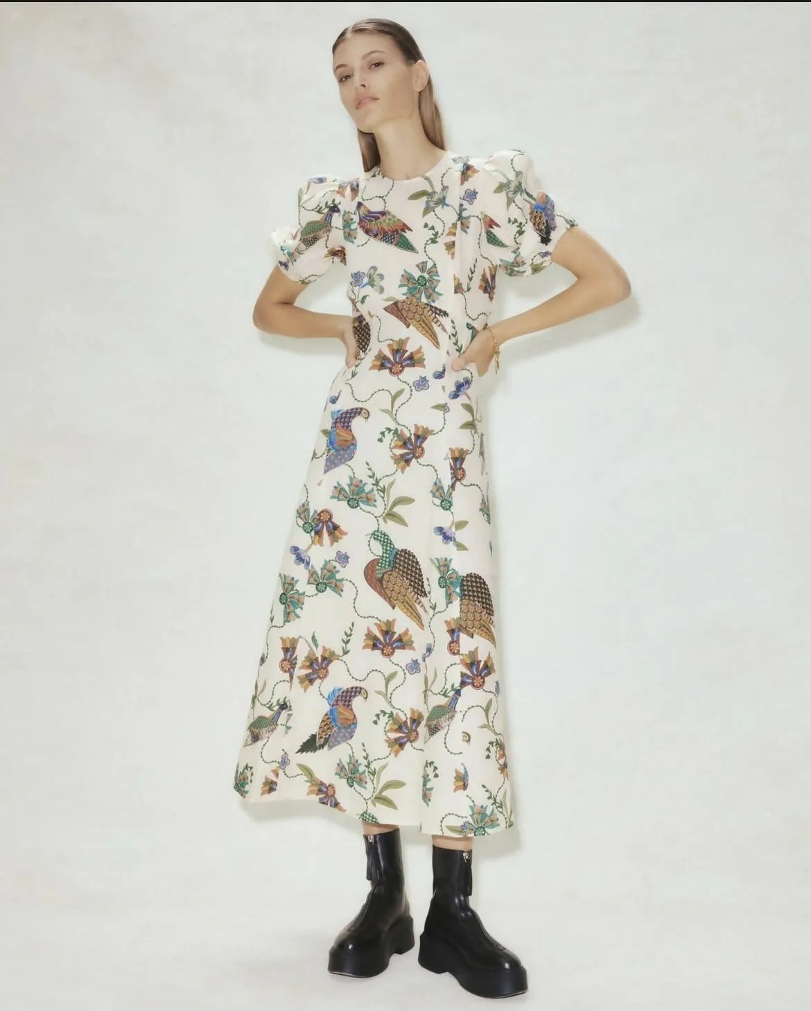 Alemais Birdie Midi Dress