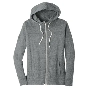 Alternative Women's Eco Grey Eco-Jersey Cool-Down Zip Hoodie
