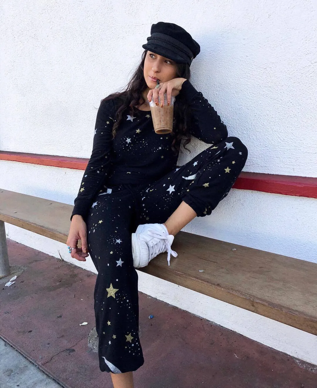Autumn Winter Women Suit Sets Two-pieces Suit Set