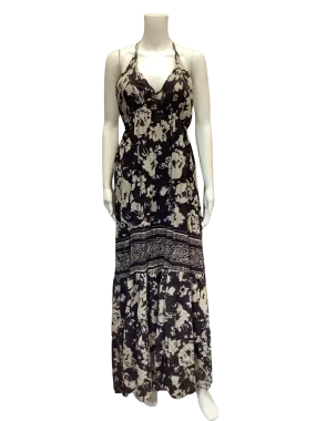 ba&sh Women's Maxi Sleeveless Dress Floral Print Size: M