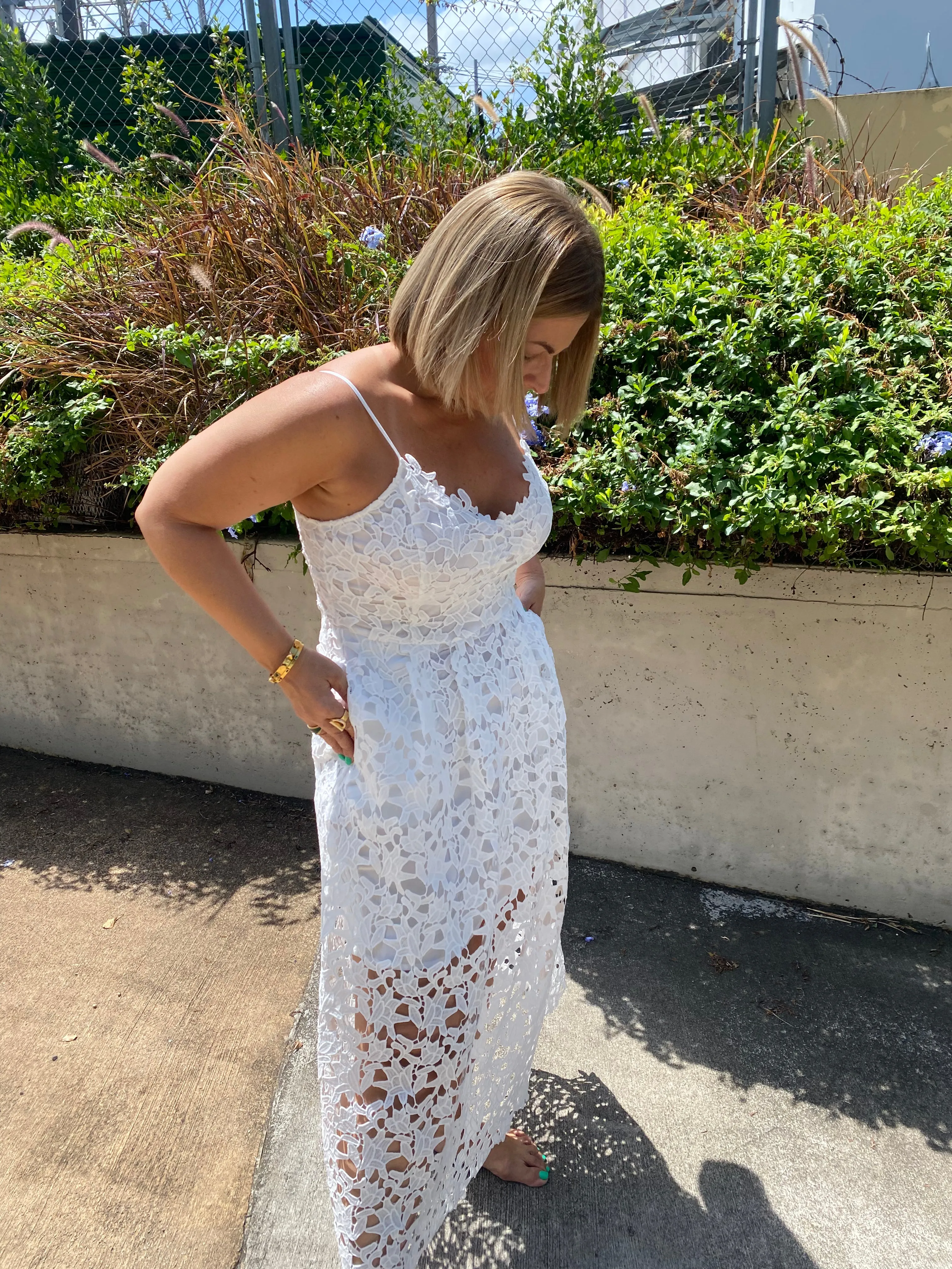 Beautiful Lace Maxi Dress