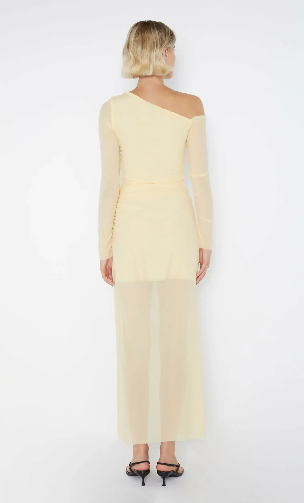 Bec & Bridge Fae Asym Long Sleeve Dress Size 10