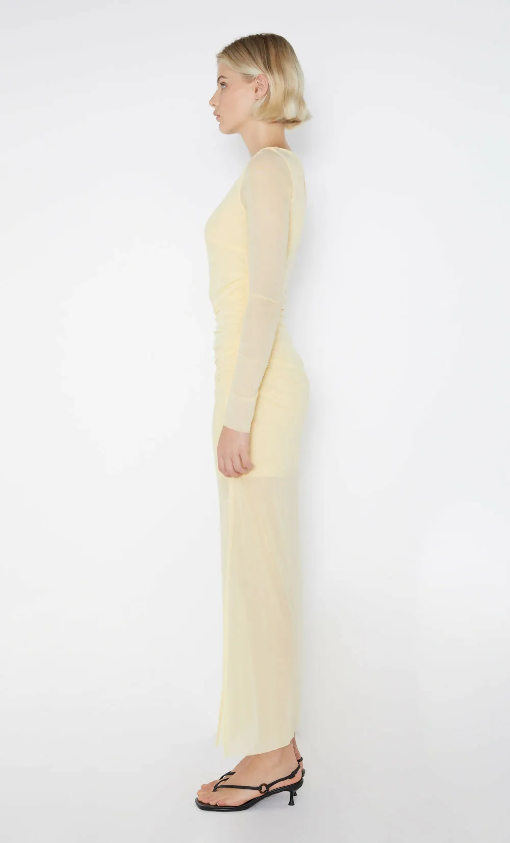 Bec & Bridge Fae Asym Long Sleeve Dress Size 10