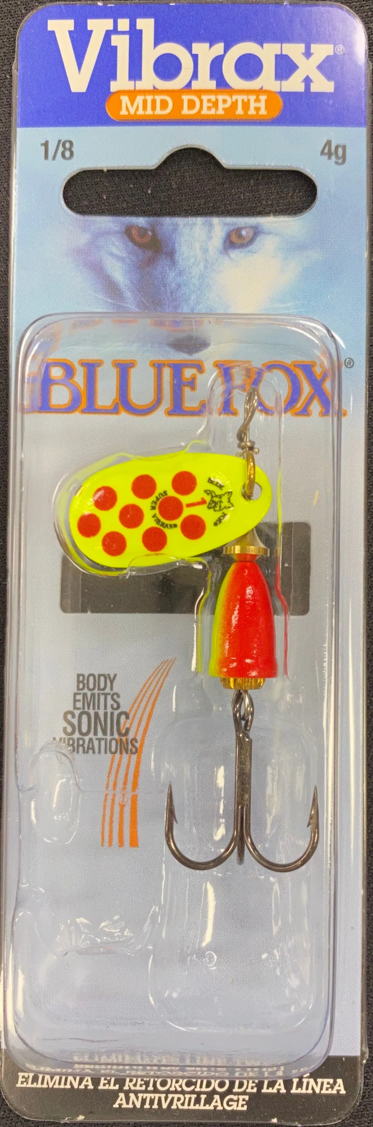 Blue Fox Vibrax Hot Pepper Size 1