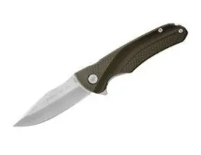 Buck Sprint Folding Knife with Green Handle -  Blade 7.9cm