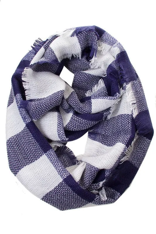 Buffalo Check Infinity Scarf