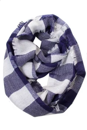 Buffalo Check Infinity Scarf