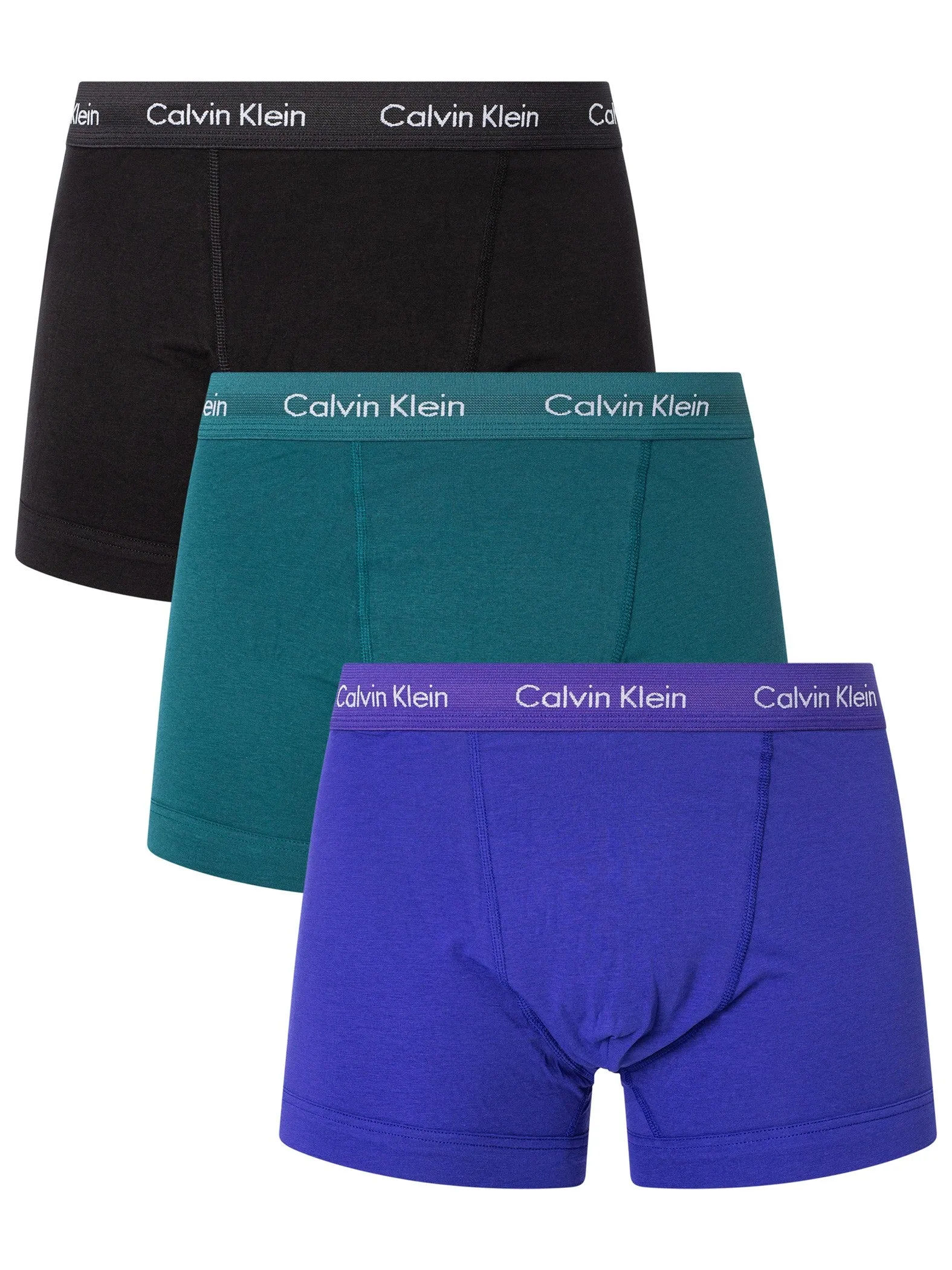 Calvin Klein TRUNK 3 Pack JGO Mens Trunks Multicoloured