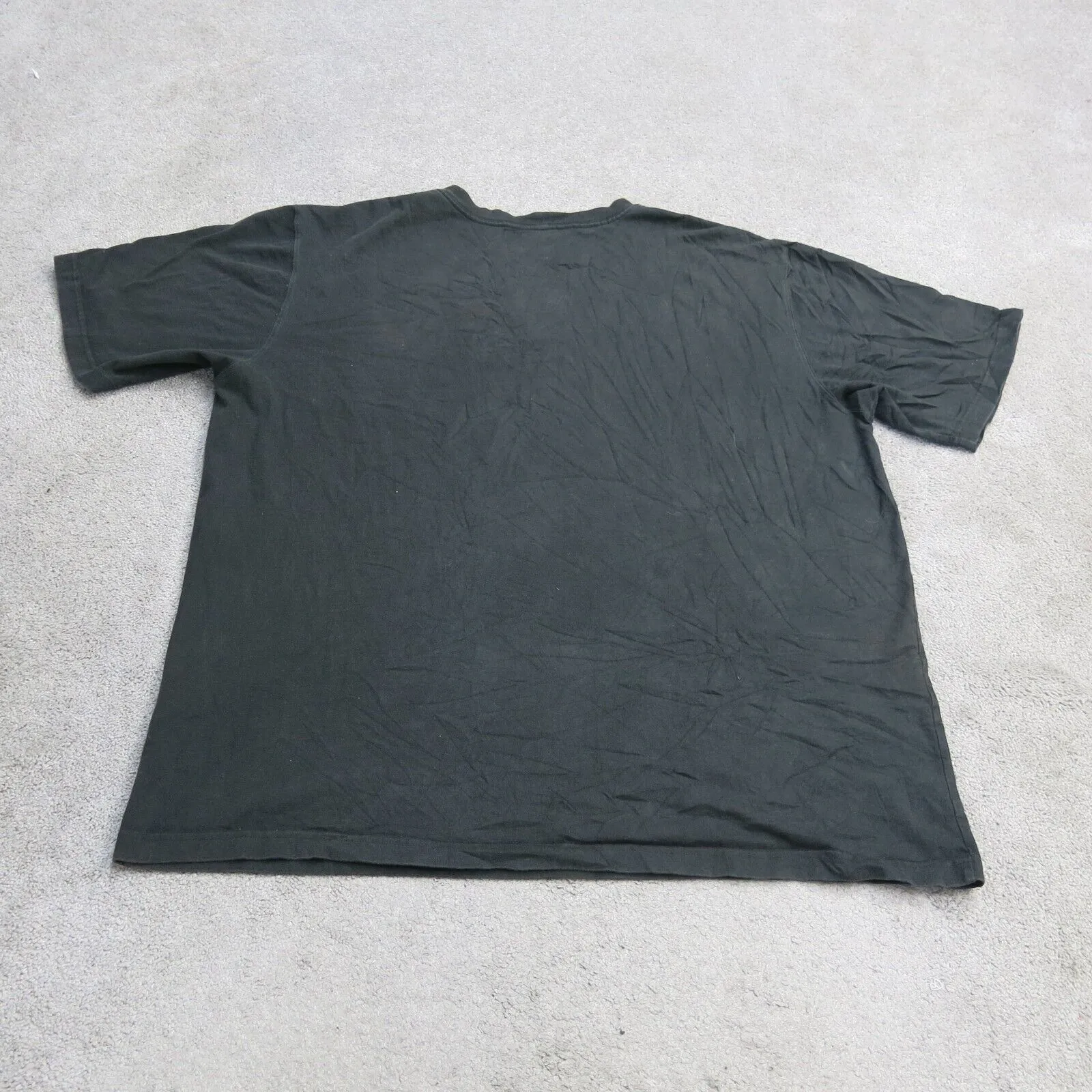 Carhartt Shirt Mens XL Black Short Sleeve Original Fit Logo Work Wear Pocket Tee