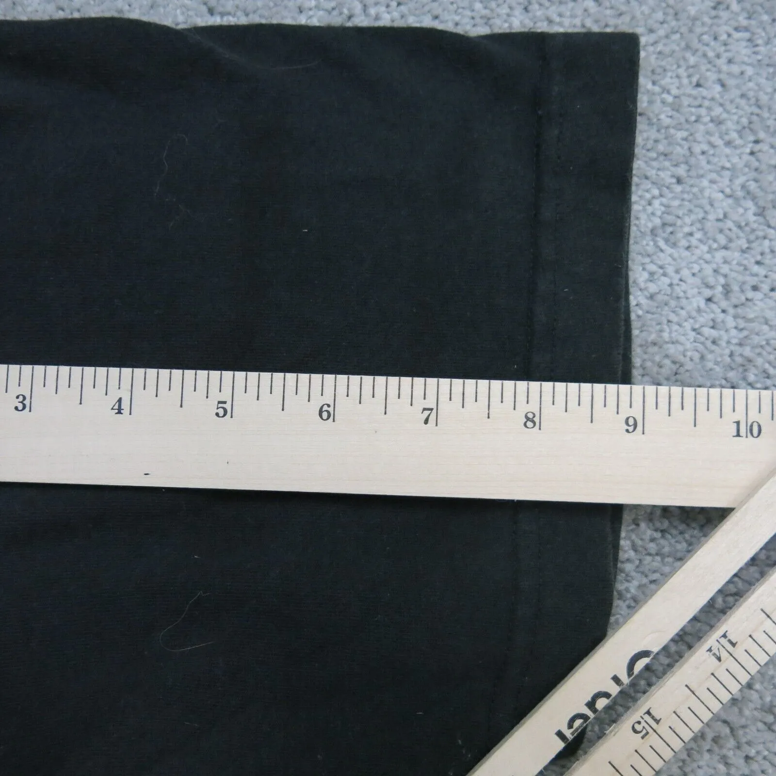 Carhartt Shirt Mens XL Black Short Sleeve Original Fit Logo Work Wear Pocket Tee