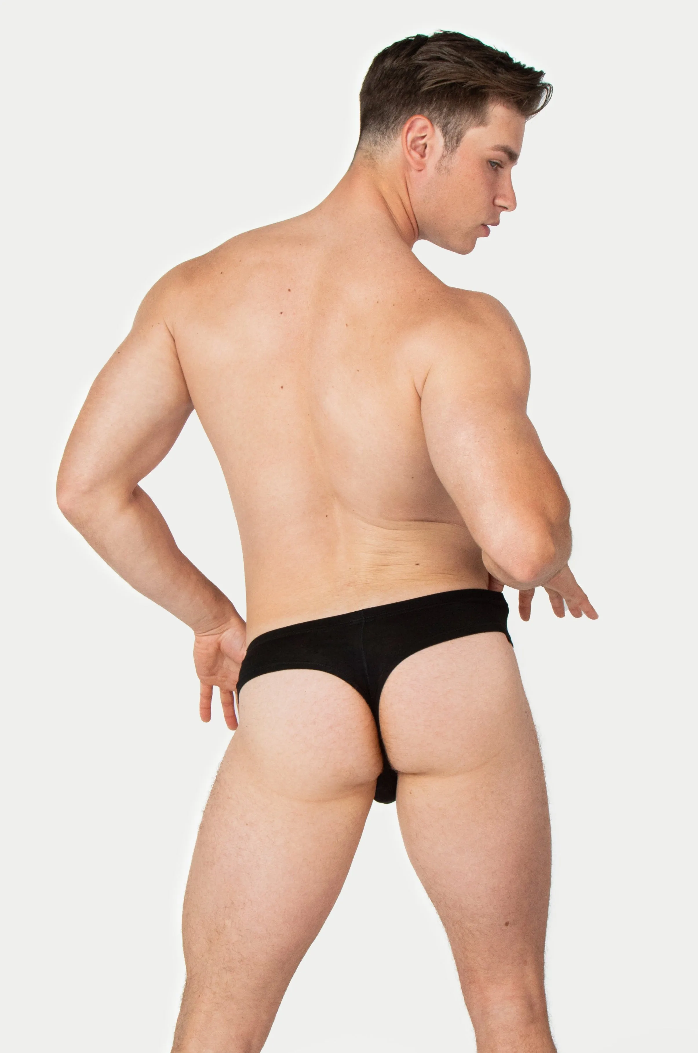 CHEEKY Thong Briefs - Black