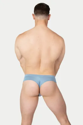 CHEEKY Thong Briefs - Smoky Blue