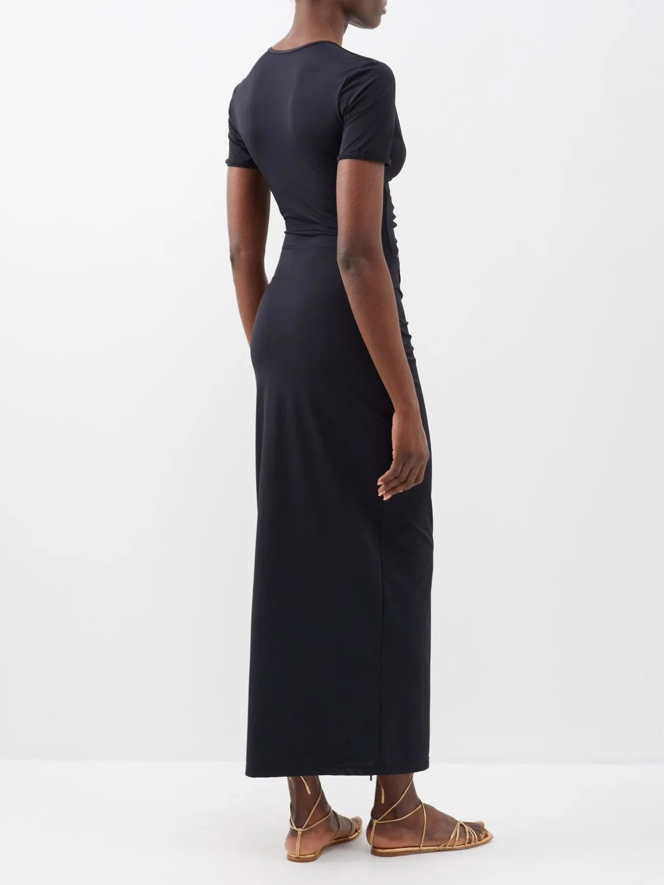 Christopher Esber Pierced Orbit Dress - Size 14