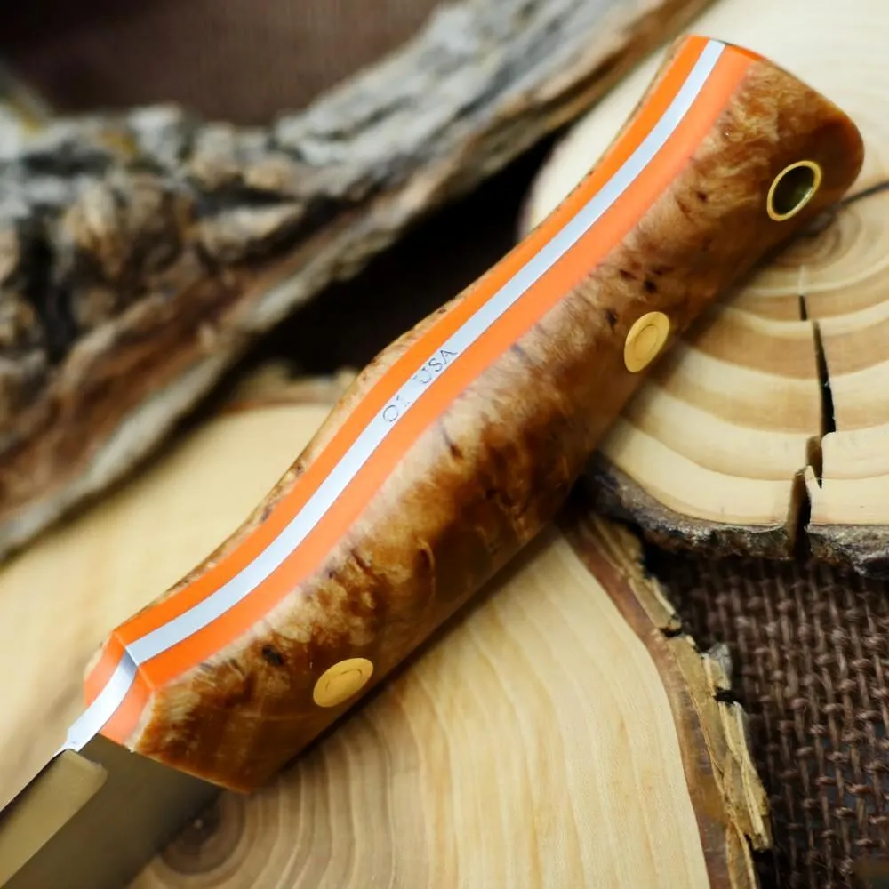 Classic: Karelian Birch & Hunter Orange G10
