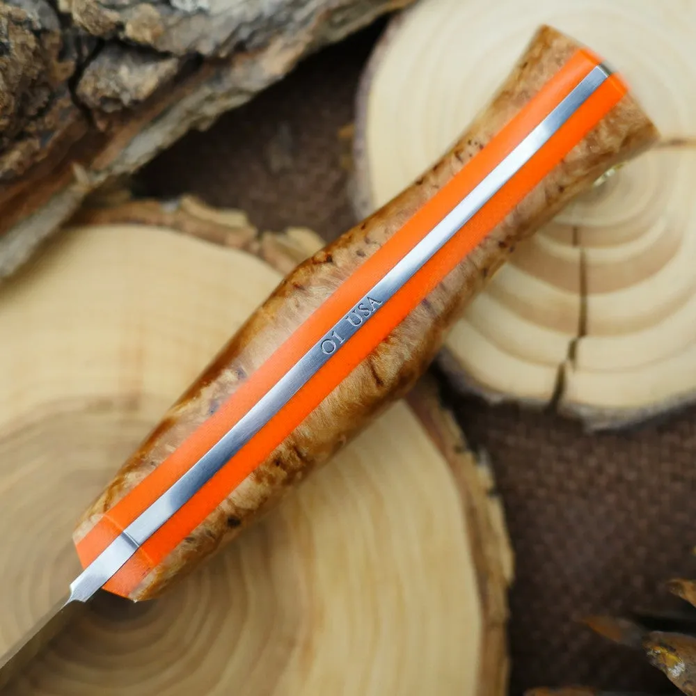 Classic: Karelian Birch & Hunter Orange G10