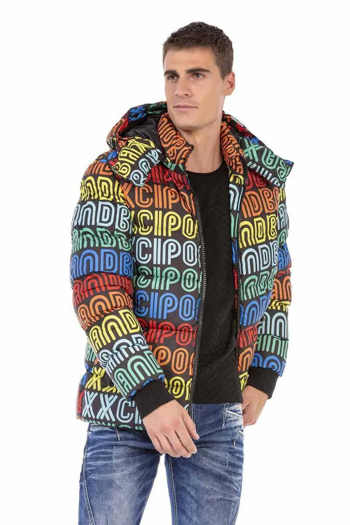 CM186 Multi Color Men's Puffer Jacket