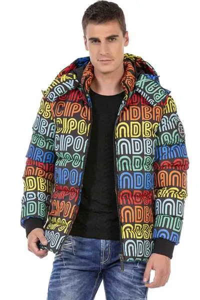 CM186 Multi Color Men's Puffer Jacket