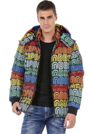 CM186 Multi Color Men's Puffer Jacket