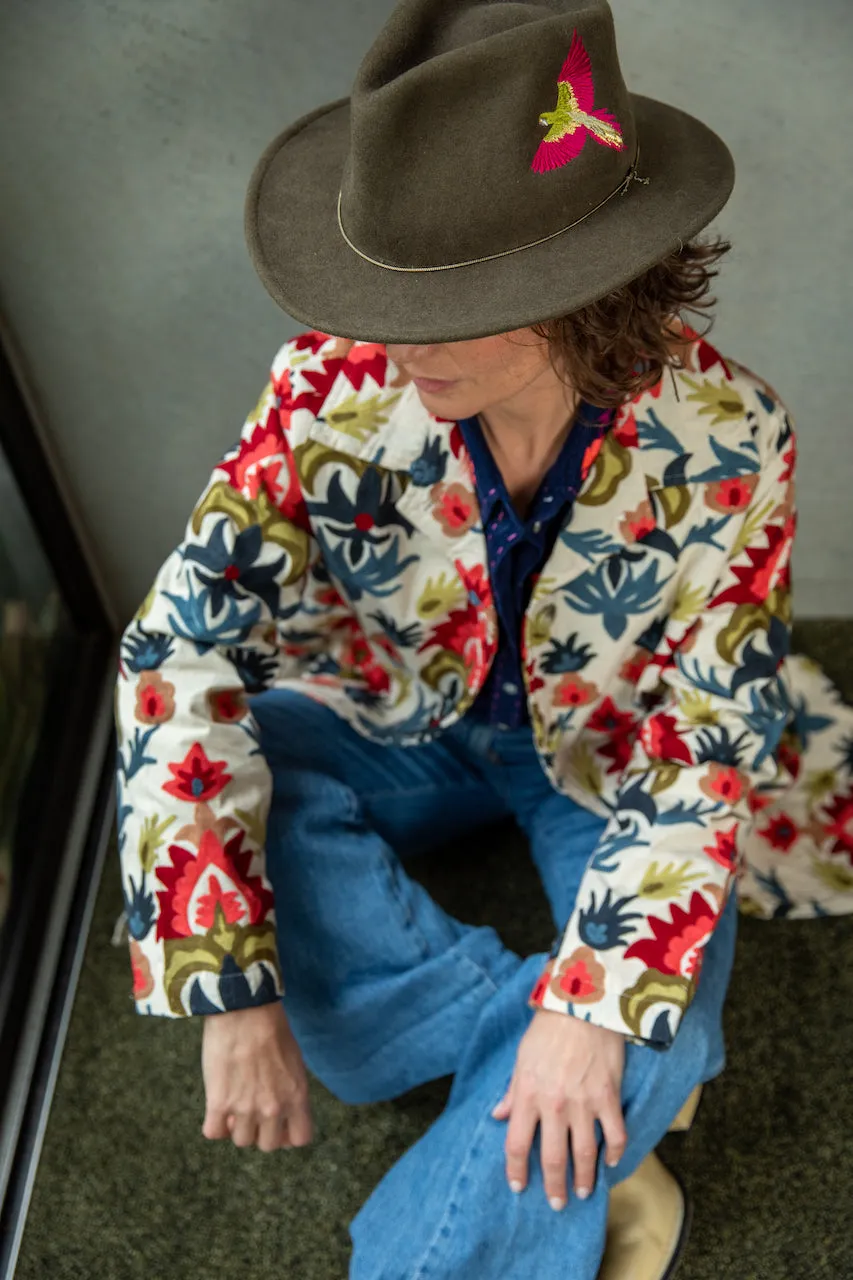 Crewel Emb Coat - SALE