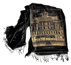 Detroit Opera House & Hudson's Printed Bamboo Scarf