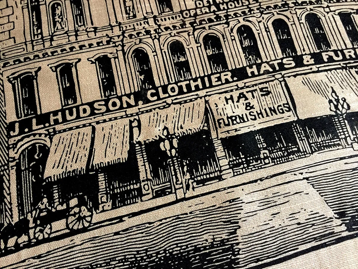 Detroit Opera House & Hudson's Printed Bamboo Scarf