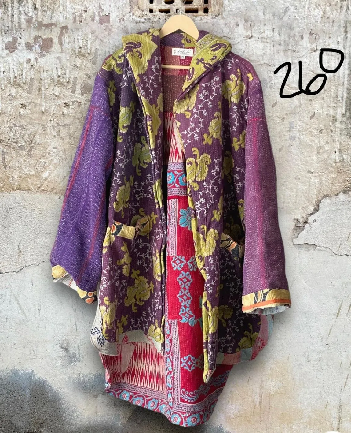 Drifter Coat #260 by Kantha Bae