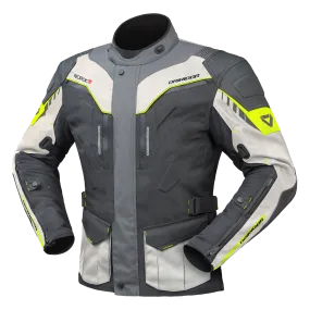 DRIRIDER NORDIC V GREY/LIME TEXTILE JACKET