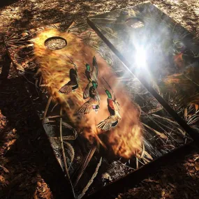 Duck Hunting Cornhole Set With Bean Bags