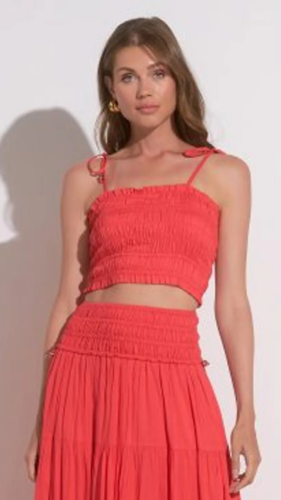 Elan Smocked Top (Colors Available)
