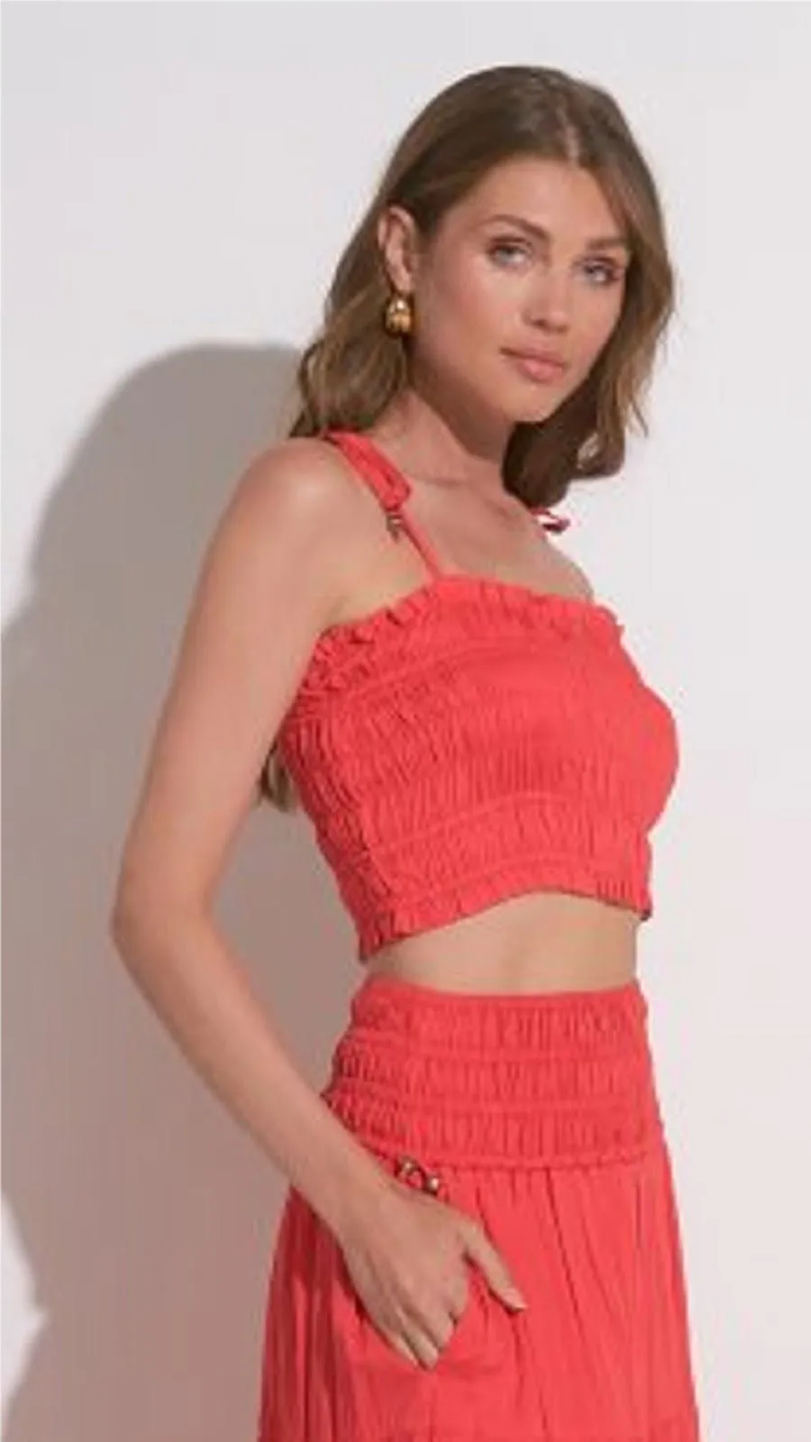 Elan Smocked Top (Colors Available)