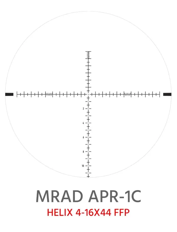 Element Helix 4-16x44 APR-1C FFP MRAD Optic Scope