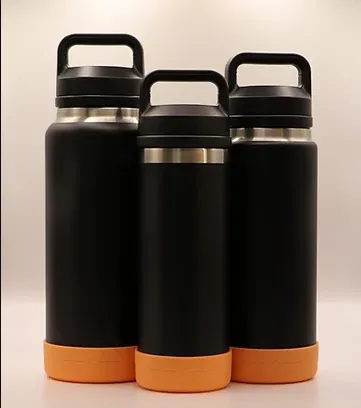 Essential Armour Silicon Yeti Bottle Protector - Peach - The Rockford Peaches