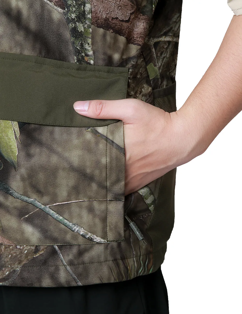 Final Sale - Men's Heated Hunting Vest - Camouflage, Mossy Oak® Country DNA (Apparel Only)