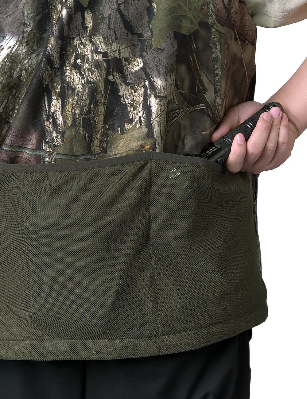 Final Sale - Men's Heated Hunting Vest - Camouflage, Mossy Oak® Country DNA (Apparel Only)