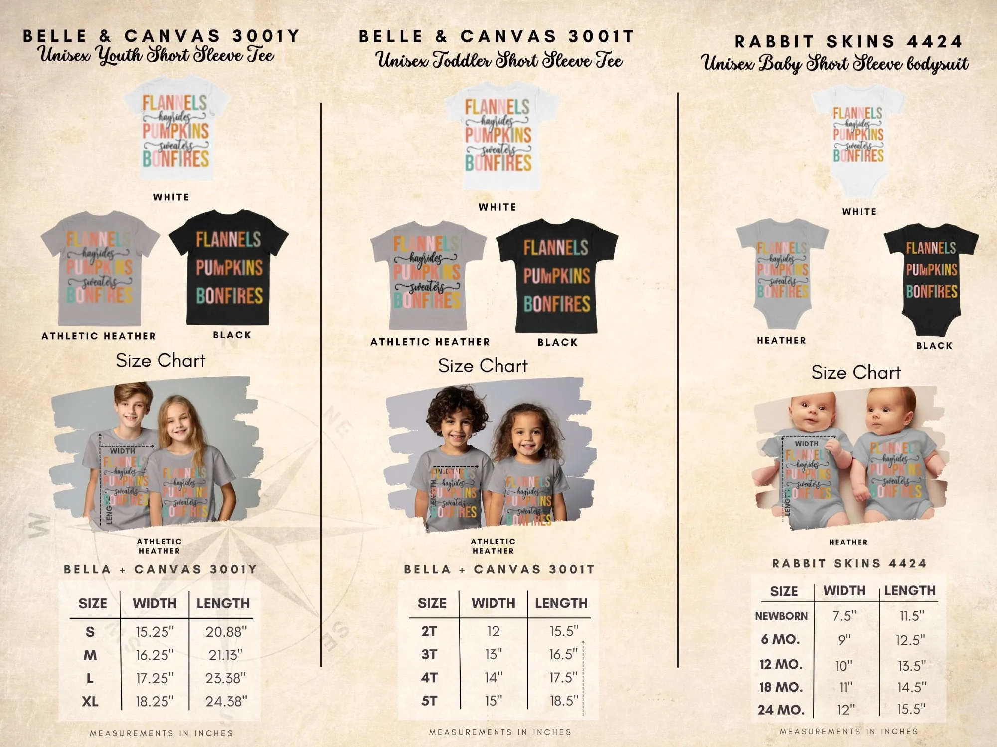 Flannels Hayrides Pumpkins Sweaters Bonfires Shirt, Tank, Sweatshirt & Matching Family Shirts. Fall or Thanksgiving Gift