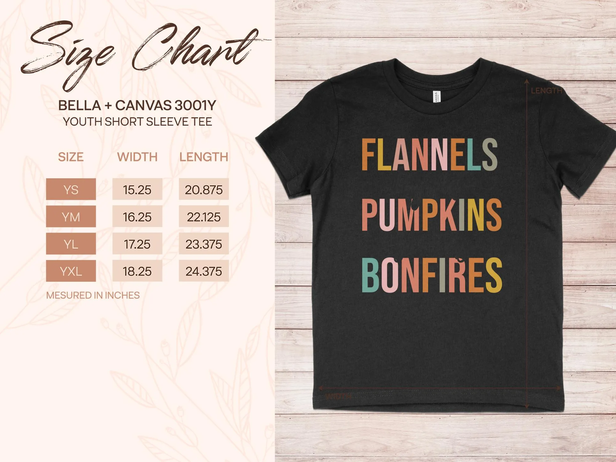 Flannels Hayrides Pumpkins Sweaters Bonfires Shirt, Tank, Sweatshirt & Matching Family Shirts. Fall or Thanksgiving Gift
