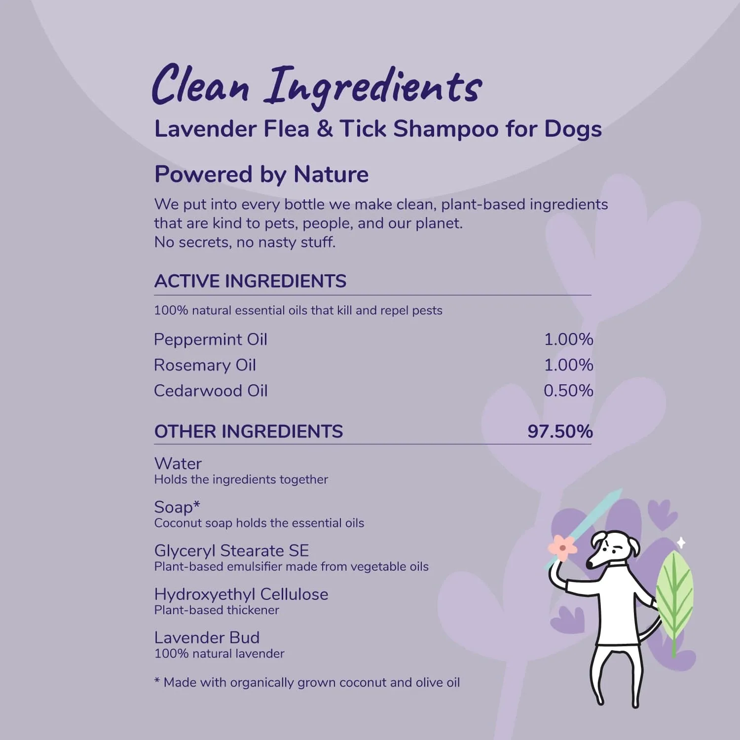 Flea & Tick Shampoo - Lavender