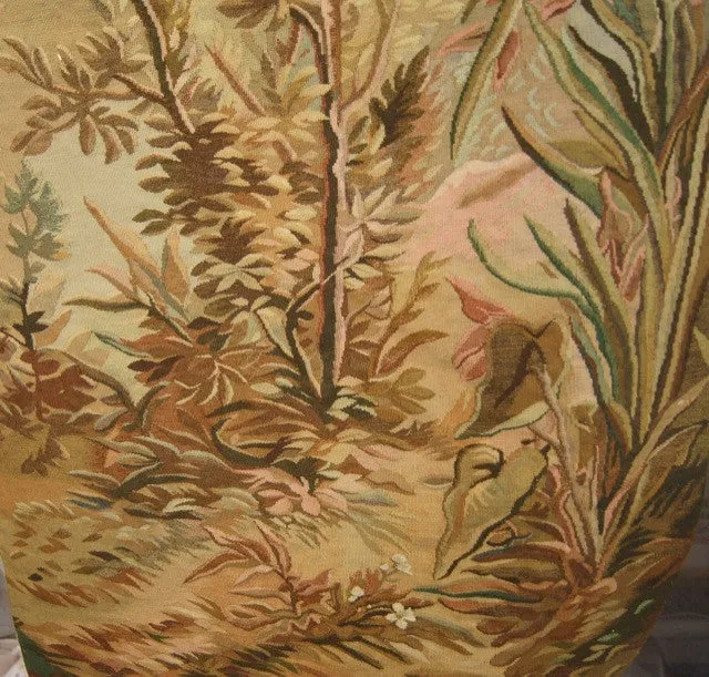 Flora and Fauna French Aubusson Lambrequins