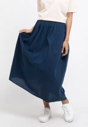 Forest Ladies Woven Pleated Midi Skirt Women Skirt | Skirt Perempuan - 885008