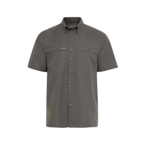 Gameguard Men's Gun metal Classic Microfiber Shirt