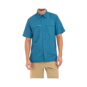 Gameguard Men's Wahoo Classic Microfiber Blue Shirt
