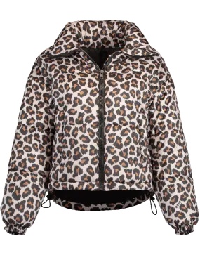Giubbino Leopard Puffer Jacket