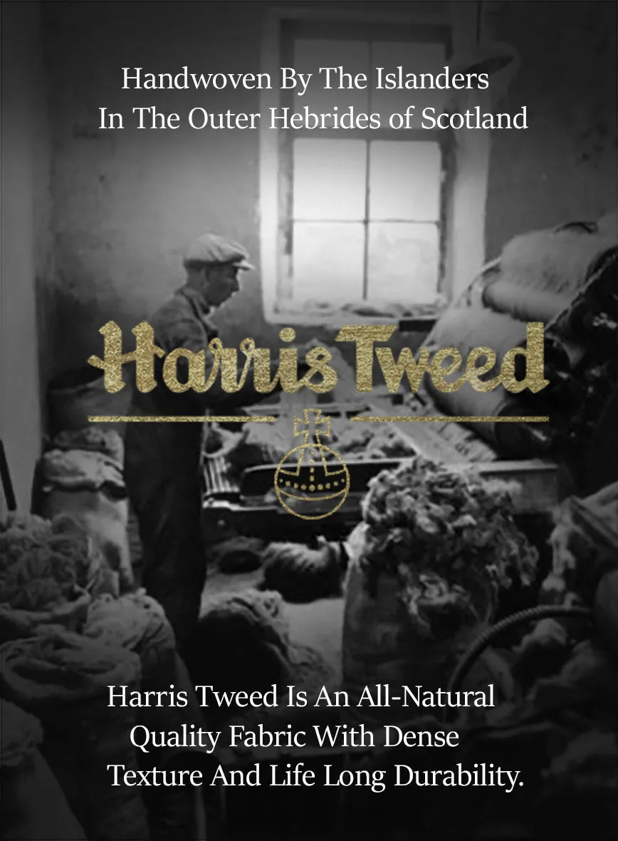 Harris Tweed Scot Green Hunting Vest