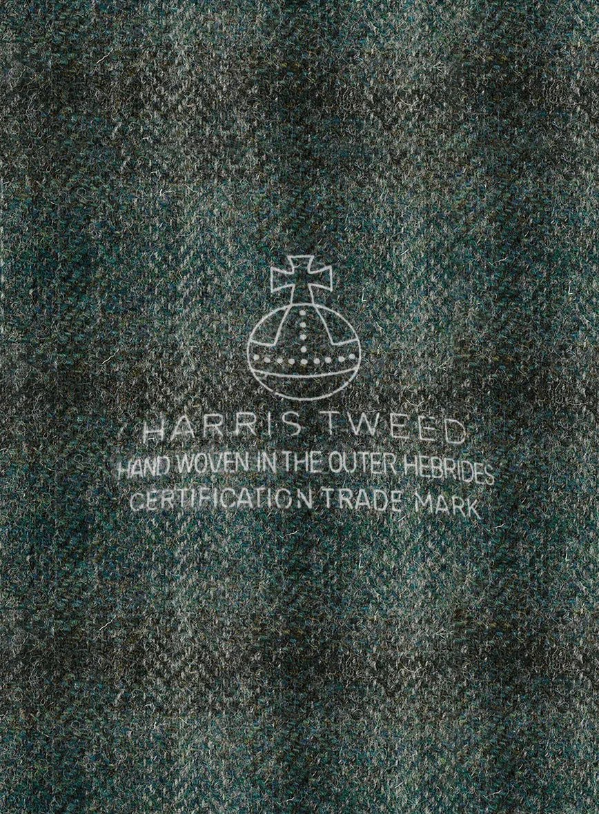 Harris Tweed Scot Green Hunting Vest
