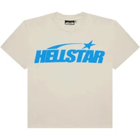 Hellstar Classic T-shirt (Regular Print) White/Blue